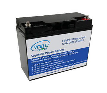 12.8V 20Ah Lifepo4 Battery Pack For Solar Light