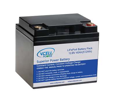 12V 40Ah Lifepo4 Battery For Solar CCTV Camera