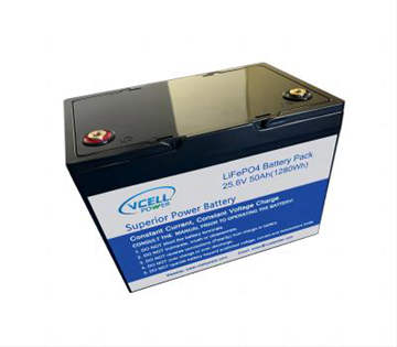 24V 50Ah Lifepo4 Battery For RV, Marine, Golf Carts