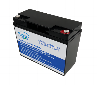 12V 24Ah Lifepo4 Battery For RV Boat Solar Home