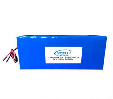24V 10Ah Deep Cycle 18650 Li-Ion Battery For Electric Bike＆Scooter
