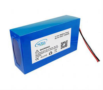 50.4V 25Ah Lithium Ion Battery Pack For Electric Wheelchair