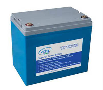12V 115Ah Deep Cycle Lifepo4 Battery For Rv, Solar, Marine