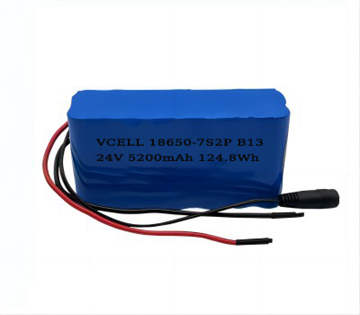 24V 5200mAh Rechargeable Lithium Ion Battery Pack