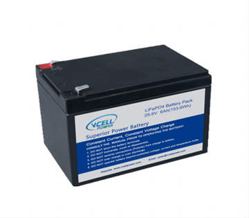 24V 6Ah Deep Cycle Rechargeable LiFePO4 Battery