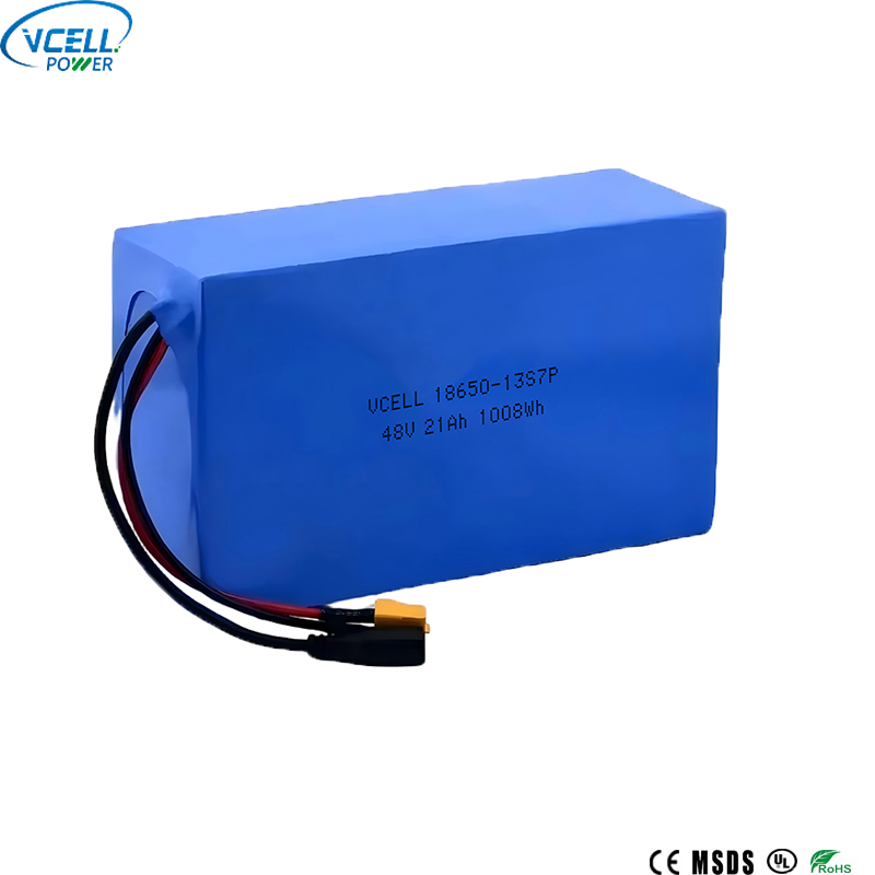 48V 21Ah 18650 Rechargeable Li-Ion Battery