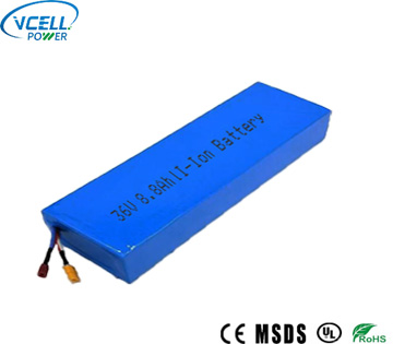 36V 8800mAh Li-Ion Rechargeable Battery
