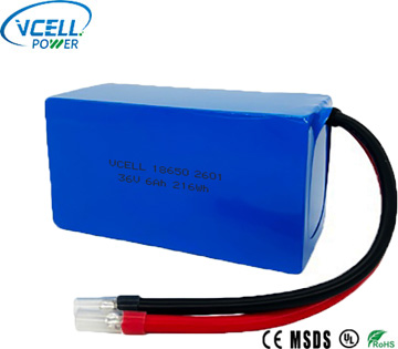 36V 6000mAh 10S3P 18650 Lithium Ion Battery