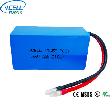 36V 6000mAh 10S3P 18650 Lithium Ion Battery