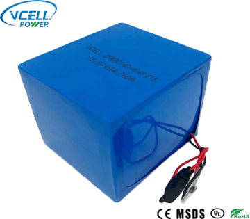 12V 60Ah IFR32140 LiFePO4 Battery Pack